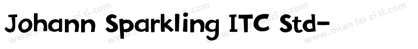 Johann Sparkling ITC Std字体转换